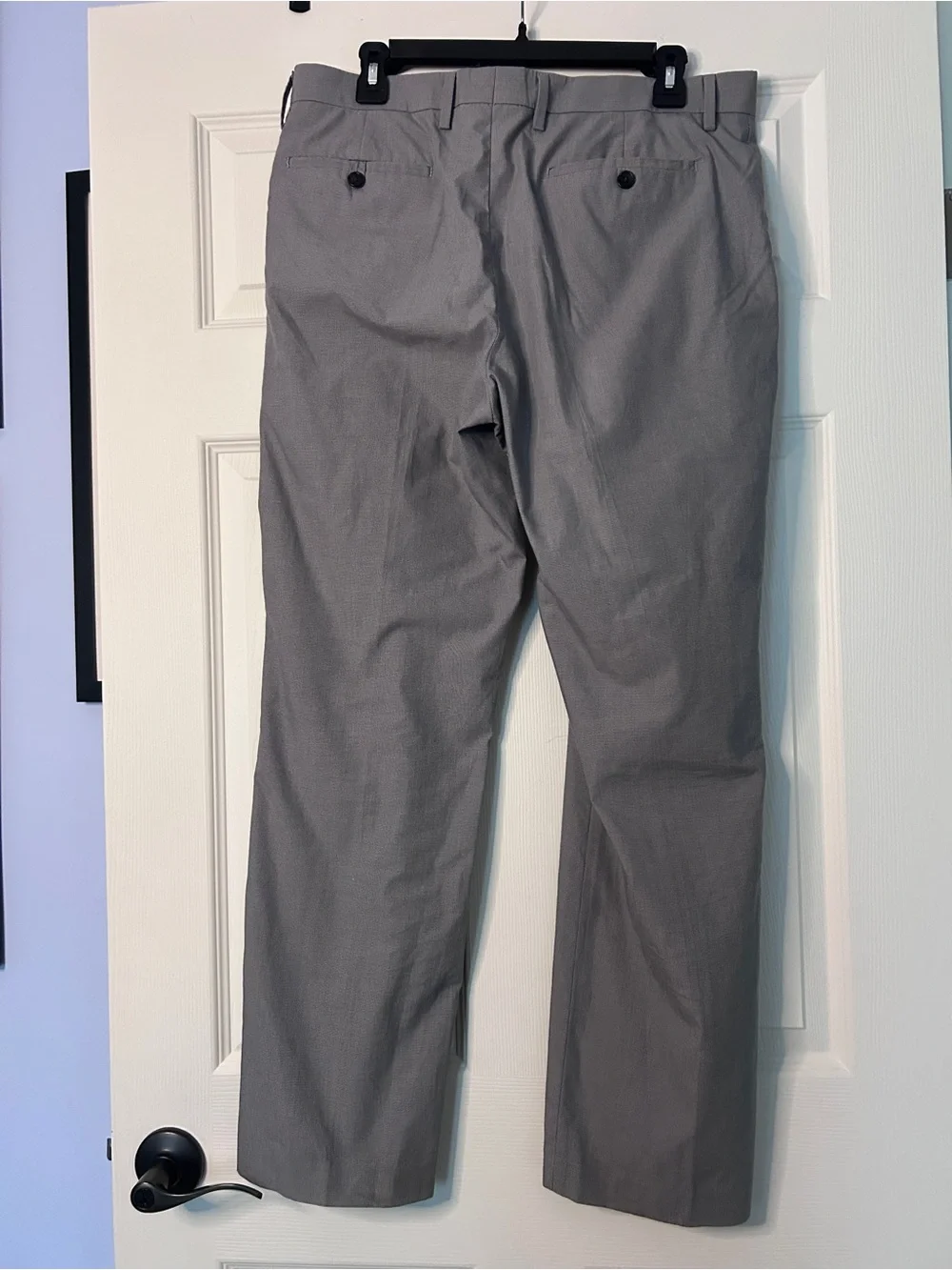 Banana Republic Gray Men's Dress Pants - Straight Leg